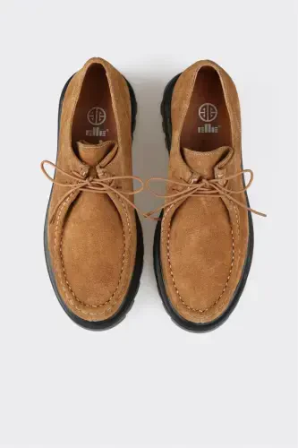 Mink Leather Women's Casual Shoes - 4