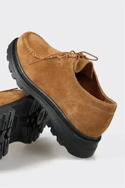 Mink Leather Women's Casual Shoes - 5