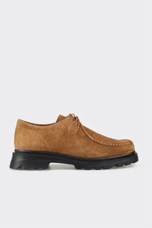 Mink Leather Women's Casual Shoes - 1