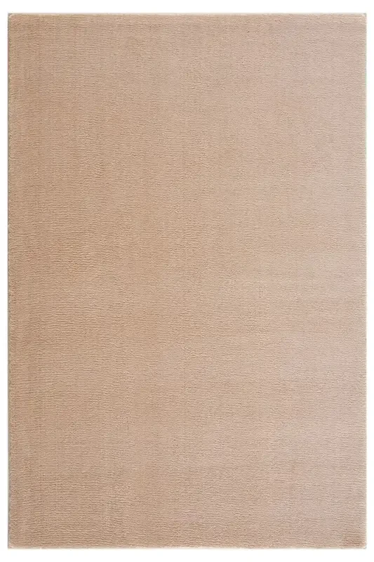 Mink Post Weaving Carpet Plush Rabbit Fur Feeling Antibacterial-Beige - 2