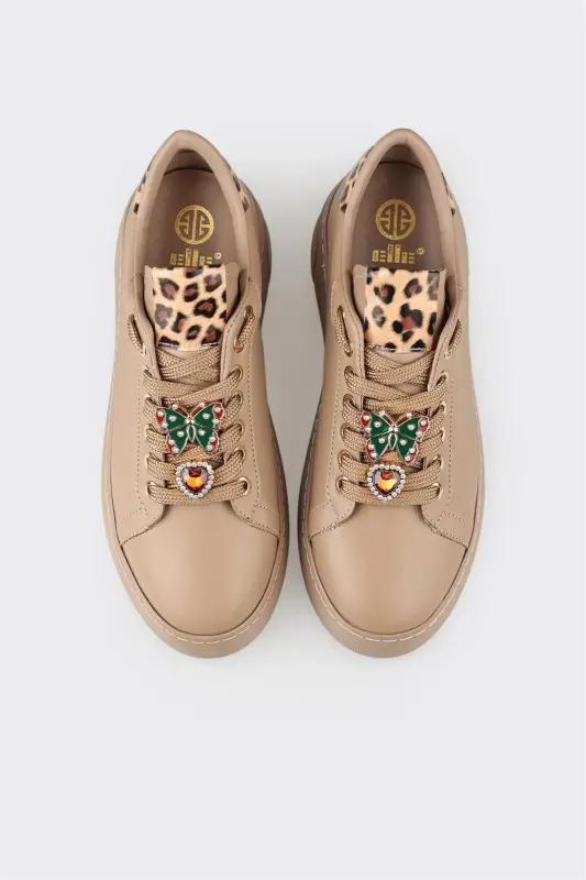 Mink Women's Sports Shoe-Mink - ELLE SHOES