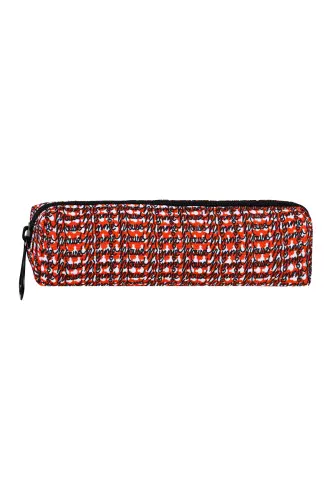 Minnie Mouse 3-Piece Set Elementary School Bag, Thermal Lunch Bag, and Pencil Case Set - Black - 8
