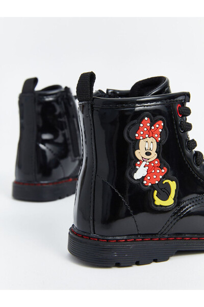 Minnie Mouse baskılı bebek botları - 5