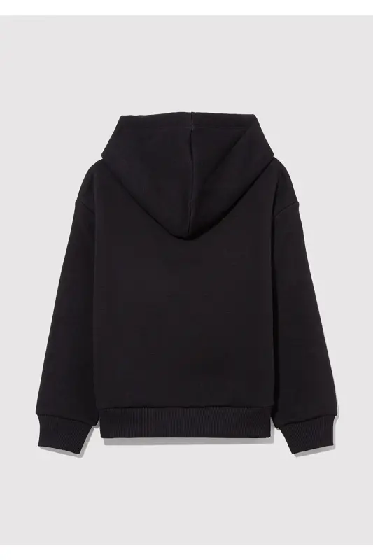 Minnie Mouse Baskılı Siyah Sweatshirt 7S10082-900 - Siyah - 3