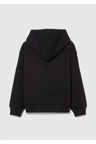 Minnie Mouse bosilgan qora sviter 7s10082-900 - 3