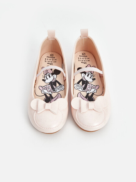 Minnie Mouse Printed Girls Ballerina Shoes - 8