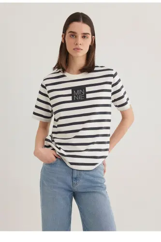minnie mouse printed regular fit t-shirt - 2