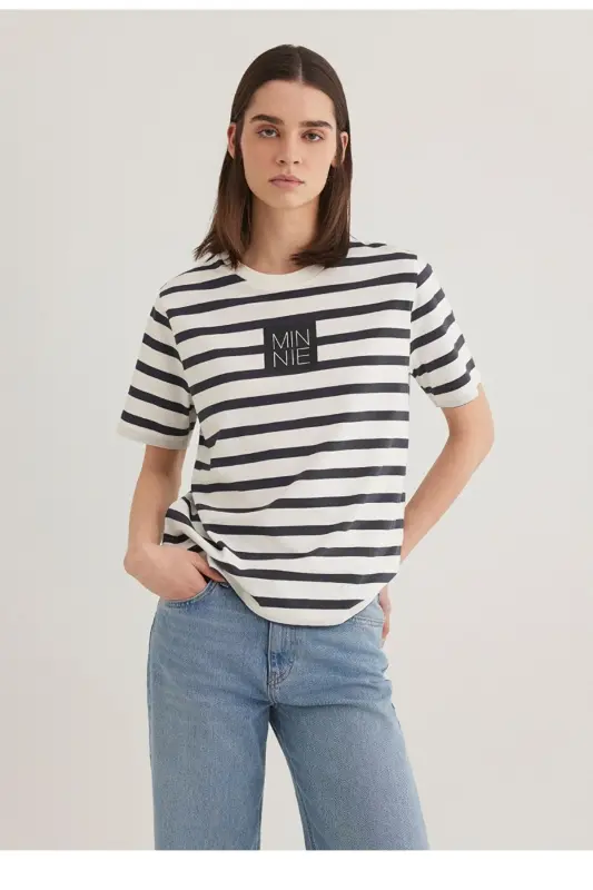minnie mouse printed regular fit t-shirt - 2