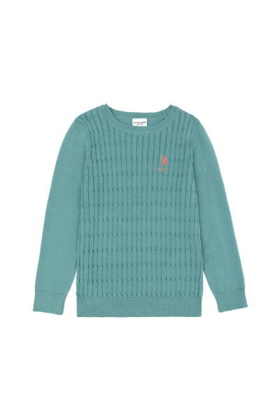 Mint Basic Sweater for Girls 50269034-VR090 - 7