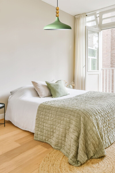 Mint Champion Ahşap Boncuklu Tekli Avize Sarkıt Salon Mutfak Butik Lamba-mint - 18