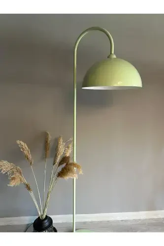 Mint Floor Lamp Modern Decorative Metal Living Room Study Room Floor Lamp-Mint - 1
