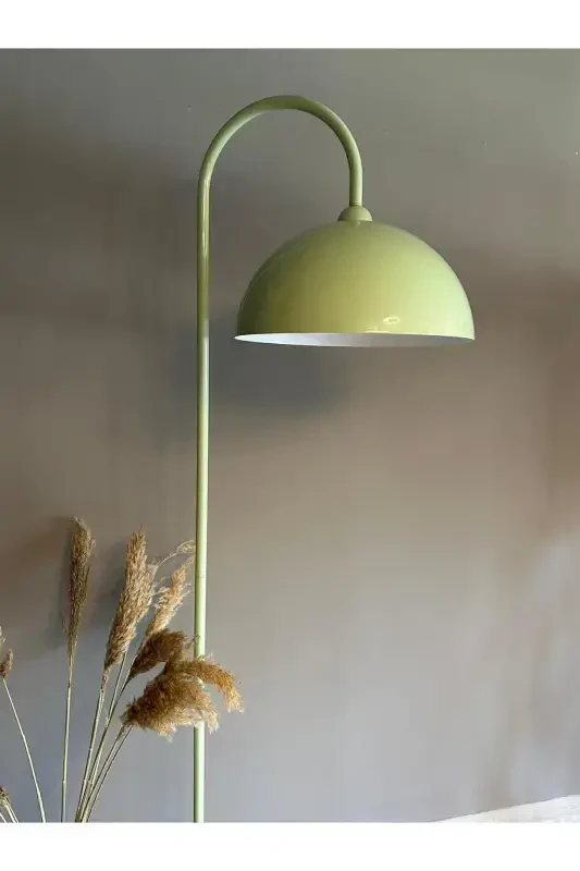 Mint Floor Lamp Modern Decorative Metal Living Room Study Room Floor Lamp-Mint - 3