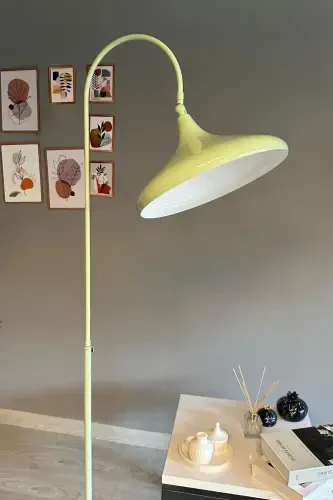 Mint Lambader Hareketli Başlık Modern Dekoratif Metal Oturma Odası Çalışma Odası-Mint - 1