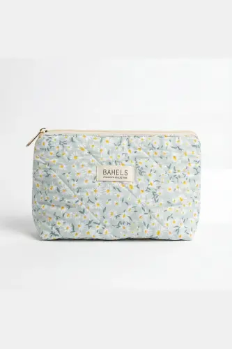 Mint Papatya Makyaj Çantası-Yeşil3 - 3