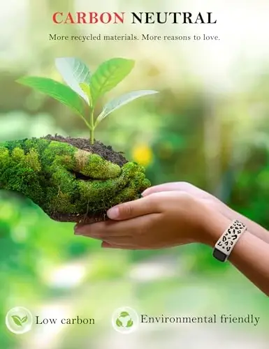 Minyee 3 dona Leopard naqshli tasma Fitbit Charge 6 tasmalari/Fitbit Charge 5 tasmalari ayollar uchun mos keladi, ikki rangli cheetah yumshoq silikon sport dizaynerlik yozgi almashtiriladigan bilaguzuk Charge 6/5 uchun - 2