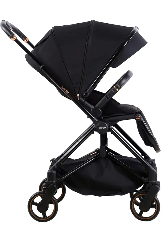 Mios Premium Koldan Çift Yönlü Travel Sistem Bebek Arabası Siyah 2099-siyah - 4