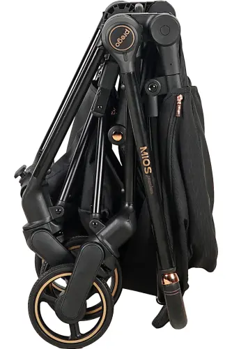 Mios Premium Koldan Çift Yönlü Travel Sistem Bebek Arabası Siyah 2099-siyah - 7