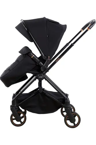 Mios Premium Koldan Çift Yönlü Travel Sistem Bebek Arabası Siyah 2099-siyah - PREGO (1)