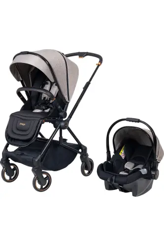 Mios Premium Travel Bolalar aravachasi-Bej - PREGO (1)