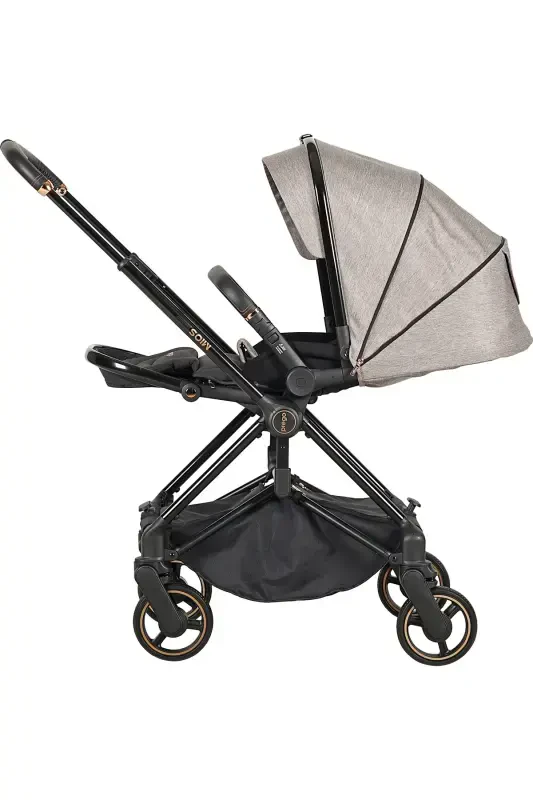Mios Premium Travel Stroller-Beige - 4
