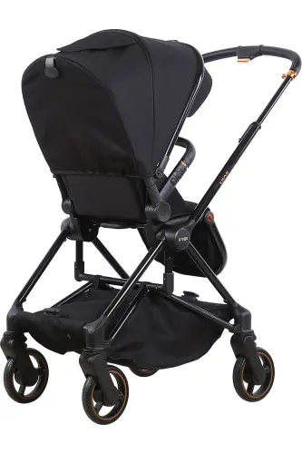 Mios Premium Two-Way Travel System Stroller Black 2099-black - 6
