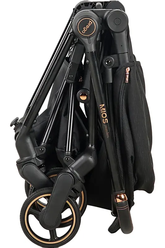 Mios Premium Two-Way Travel System Stroller Black 2099-black - 7
