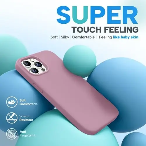 Miracase Ultra Slim Designed for iPhone SE Case 2022(3rd Gen)/iPhone SE 2020 Case(2nd Gen)/iPhone 7 Case/iPhone 8 Case with Screen Protector, Multi-Color Silicone Shockproof Phone Case(Blackcurrant) - 2