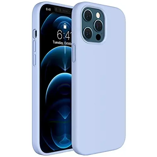 Miracase iPhone 11 uchun mo'ljallangan telefon qutisi, ekran himoyachisi bilan, suyuq silikon gel rezina to'liq tanani tushishdan himoya qiluvchi zarbga chidamli qopqoq iPhone 11 6.1 dyuym uchun, qizilmiq rang 