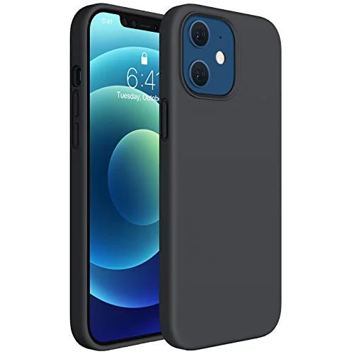 Miracase iPhone 12/12 Pro Case, Black - MODAZONE