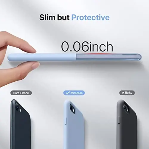 Miracase iPhone 15 Plus gʻilofi bilan mos, [Yumshoq tirnalishga qarshi mikrofiber astar], Suyuq silikonli gʻilof Jel kauchuk zarbga chidamli tushishdan himoya iPhone 15 Plus uchun telefon gʻilofi, Chinnigullar binafsharang - 3