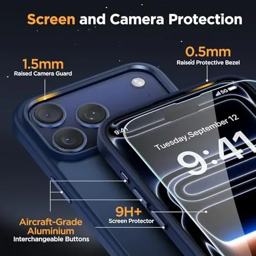 miracase Magnetic for iPhone 17 Pro Case 6.3