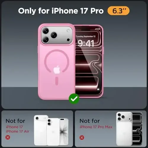 Miracase Magnetic for 17 Pro Case 6.3
