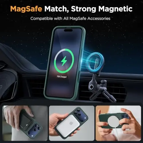 Miracase Magnetic for iPhone 17 Pro 6.3