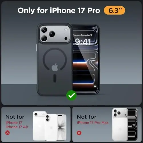 miracase Magnetic for iPhone 17 Pro Case 6.3