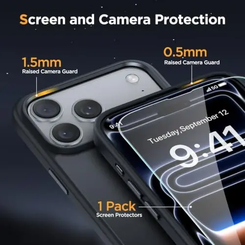 miracase Magnetic for iPhone 17 Pro Case 6.3