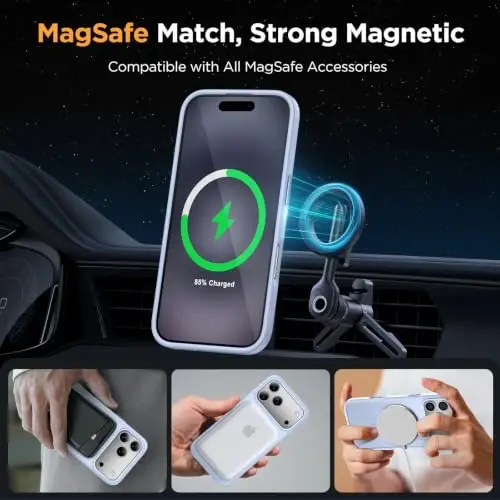 Miracase Magnetic for iPhone 17 Pro Case 6.3