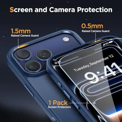 miracase Magnetic for iPhone 17 Pro Case 6.3