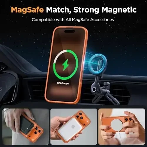 Miracase Magnetic for iPhone 17 Pro Case 6.3