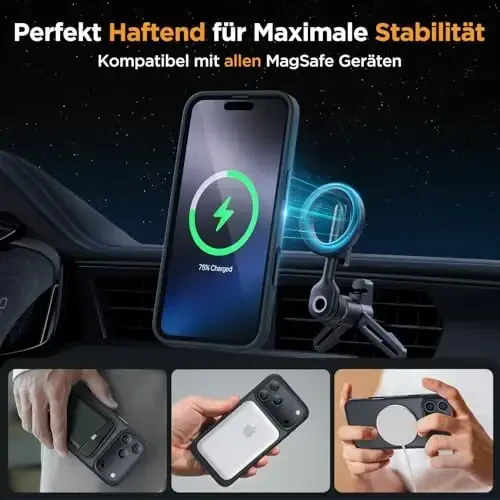 Miracase Magnetic for iPhone 17 Pro Case 6.3