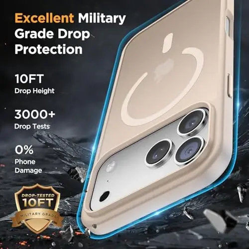 Miracase Magnetic for iPhone 17 Pro Case 6.3