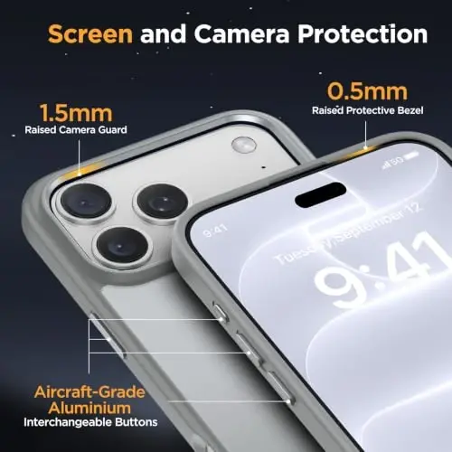 Miracase Magnetic for iPhone 18 Pro Case 6.3