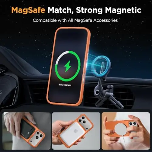 Miracase Magnetic for iPhone 18 Pro Case 6.3