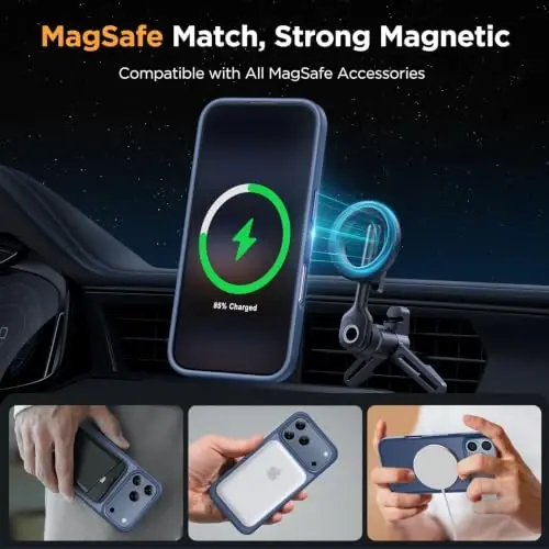 Miracase Magnetic for iPhone 18 Pro Case 6.3