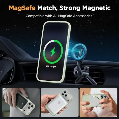 Miracase Magnetic for iPhone 18 Pro Case 6.3