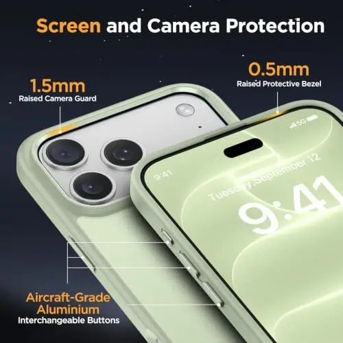 Miracase Magnetic for iPhone 18 Pro Case 6.3