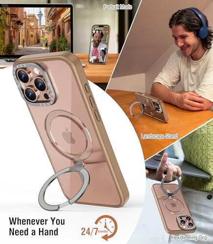 Miracase Magnitli iPhone 16 Pro Max Telefon Qobig'i - 2