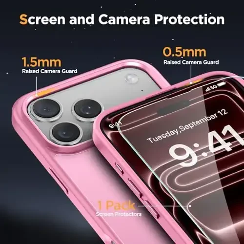 Miracase Magnetic for 17 Pro Case 6.3