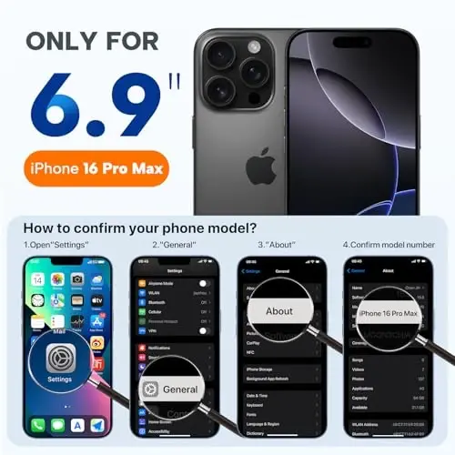 Miracase Manyetik iPhone 16 Pro Max Kılıf, [Yumuşak Çizilmez Mikrofiber Astar], MagSafe Uyumlu, Sıvı Silikon Kılıf Darbeye Dayanıklı Düşme Korumalı Telefon Kılıfı, Patina Yeşili 