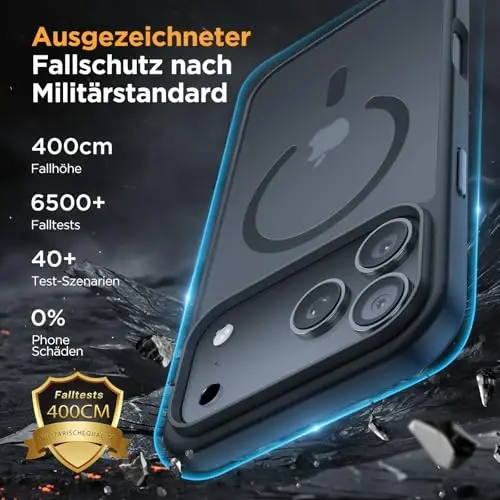 Miracase Magnetic for iPhone 17 Pro Case 6.3
