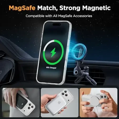 Miracase Magnetic for iPhone 17 Pro Case 6.3